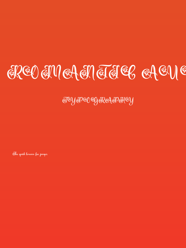 Romantic AustineDemo Poster