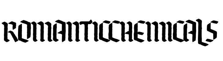 Romantic Chemicals  font caratteri gratis