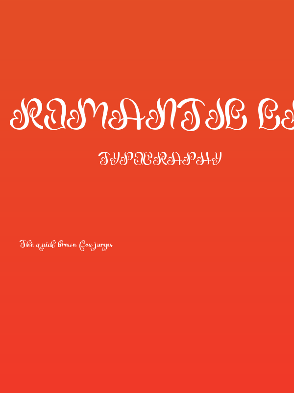 Romantic Christmas Style Demo Poster