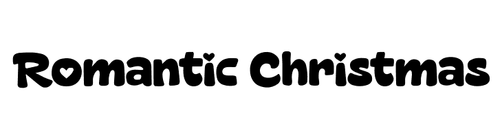 Romantic Christmas Font