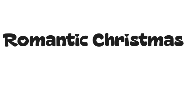 Romantic Christmas Logo