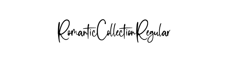 Romantic Collection Regular  Fuentes Gratis Descargar