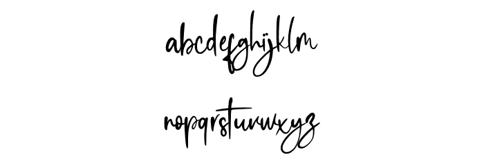 Romantic Collection Regular Font LOWERCASE