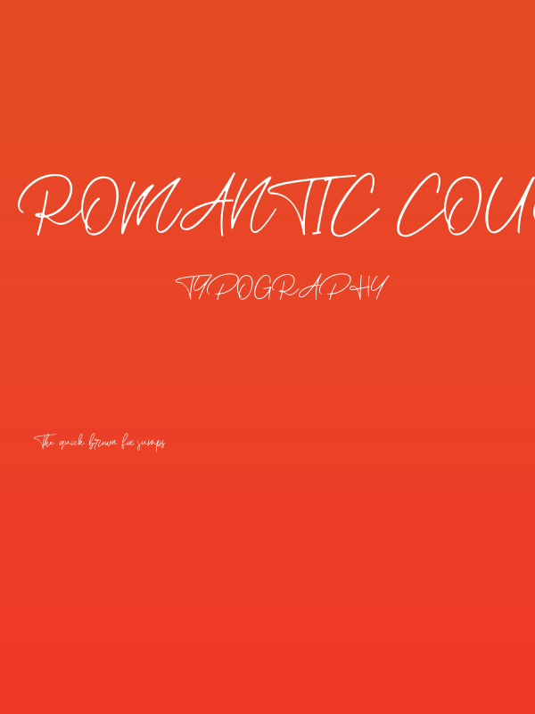 Romantic Couple Script Poster