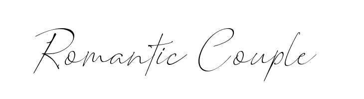 Romantic Couple Font