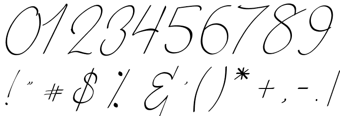 Romantic Couple Font OTHER CHARS
