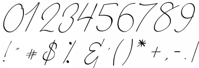 Romantic Couple Font OTHER CHARS