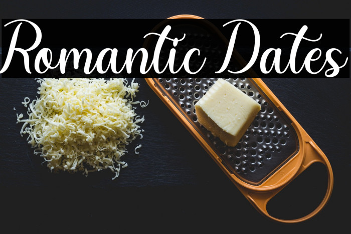 Romantic Dates Example 2