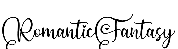 Romantic Fantasy  font caratteri gratis