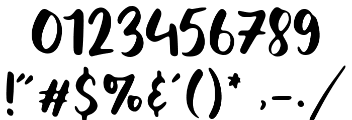 Romantic Knight Font OTHER CHARS