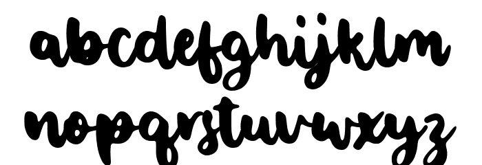 Romantic Knight Font LOWERCASE