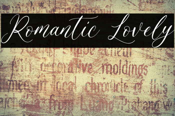 Romantic Lovely Example 3