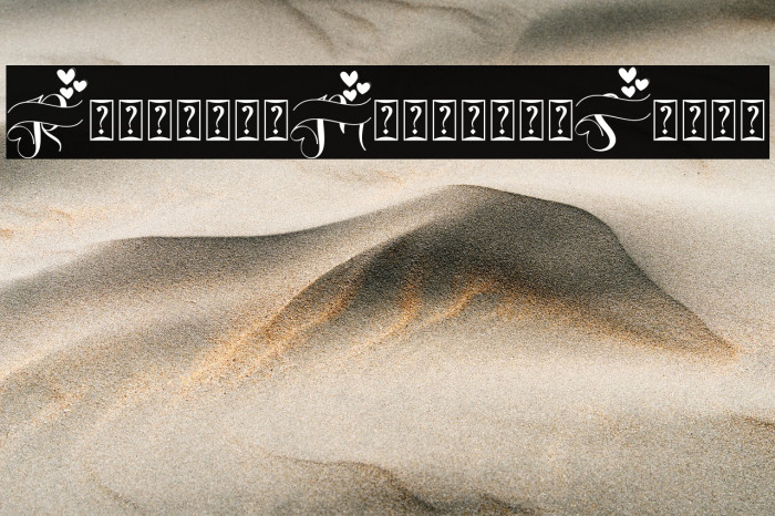 Romantic Monogram Style Example 2