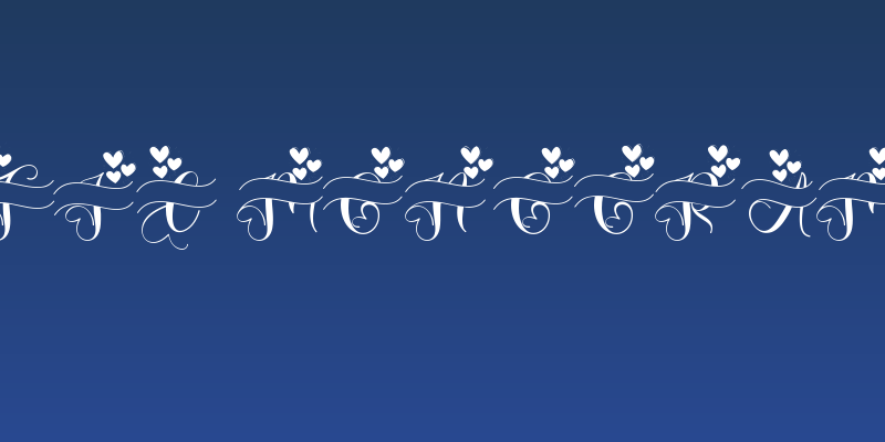 Romantic Monogram Style Social Header