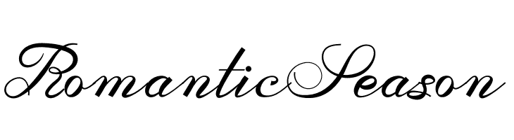 Romantic Season  Frei Schriftart Herunterladen