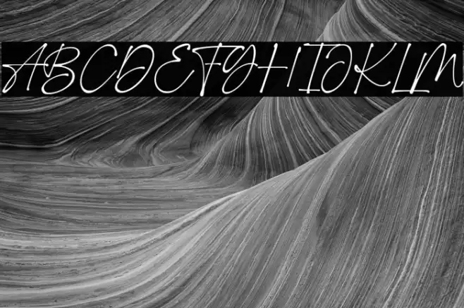 Romantic Signature Font examples