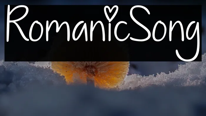 Romantic Song Example 2