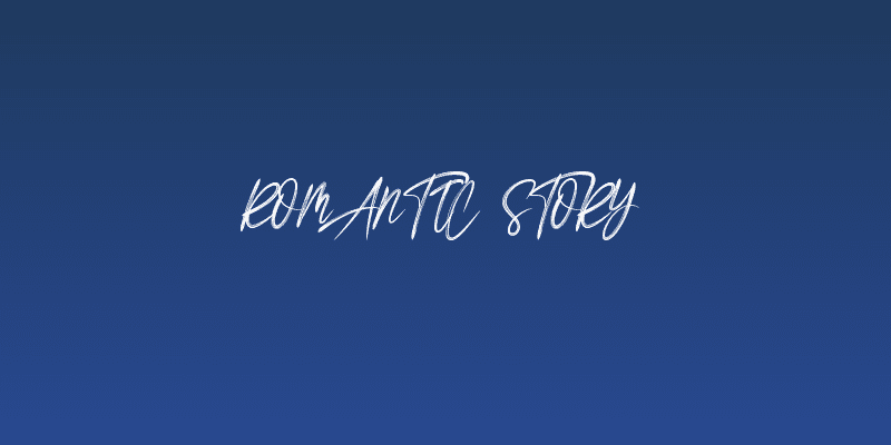 Romantic Story Social Header