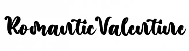 Romantic Valentine  تنزيل الخطوط