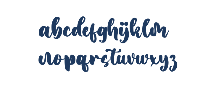 Romantic Valentine Lowercase