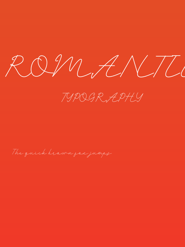 Romantic Poster