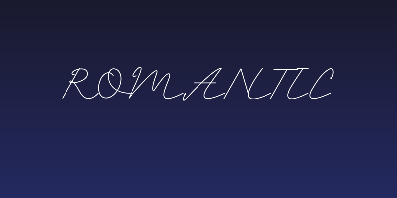 Romantic Social Header