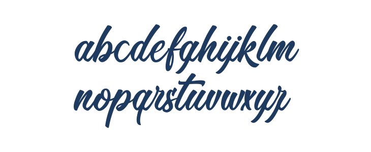 RomanticBeach Lowercase