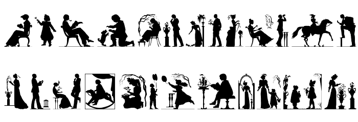 RomanticShadows Font LOWERCASE