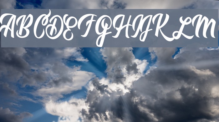 Romantica Personal Use Шрифта examples