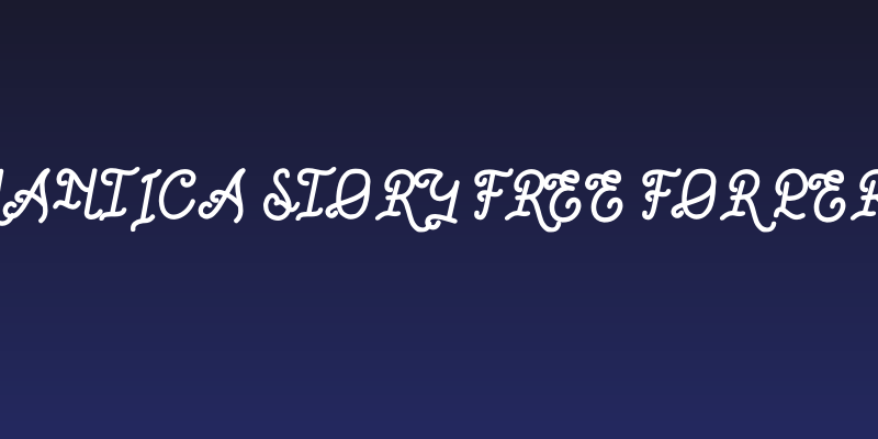 Romantica Story Free For Person Social Header