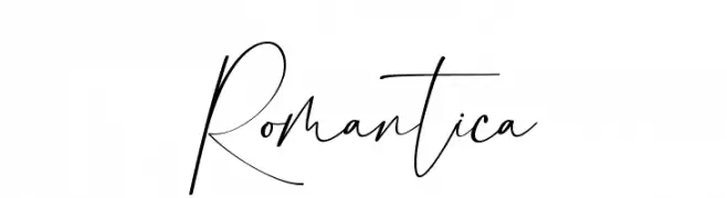 Romantica  Frei Schriftart Herunterladen