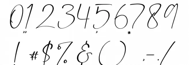 Romantica Font OTHER CHARS