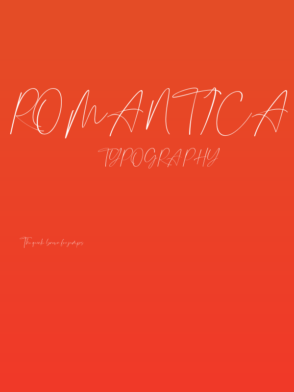 Romantica Poster