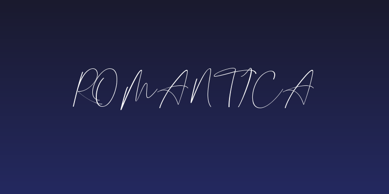 Romantica Social Header