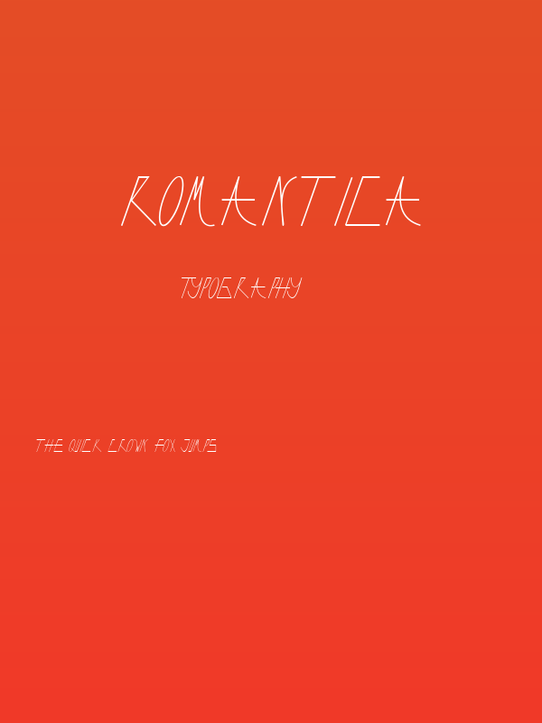 Romantica Poster