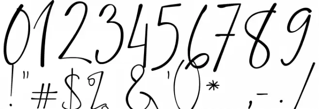 Romantically Free For Personal Font OTHER CHARS