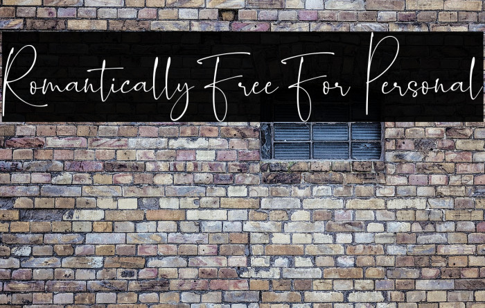 Romantically Free For Personal Example 1