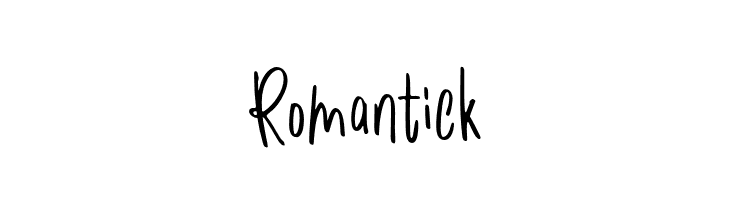 Romantick  Fuentes Gratis Descargar