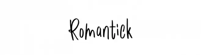 Romantick  baixar fontes gratis