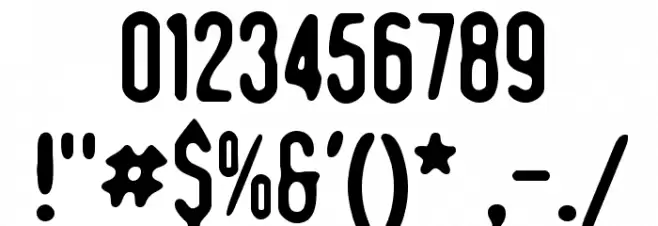 Romantico Font OTHER CHARS