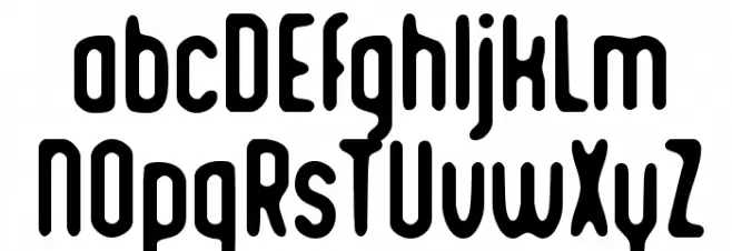 Romantico Font Litere mari
