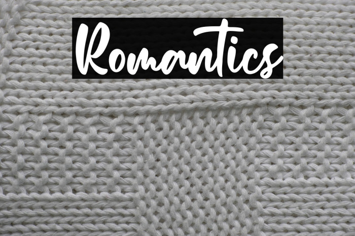 Romantics Example 3