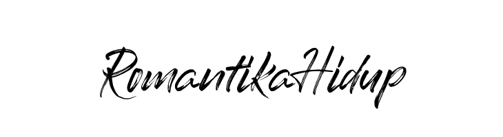 Romantika Hidup  Descarca Fonturi Gratis
