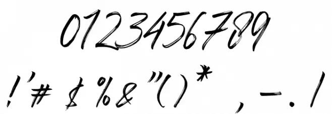 Romantika Hidup Font OTHER CHARS