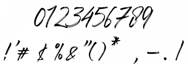 Romantika Hidup Font OTHER CHARS