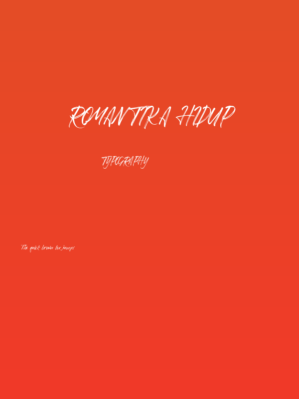 Romantika Hidup Poster