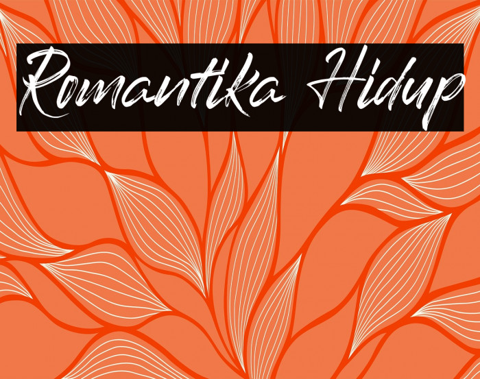 Romantika Hidup Example 1