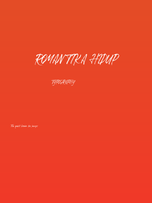 Romantika Hidup Poster