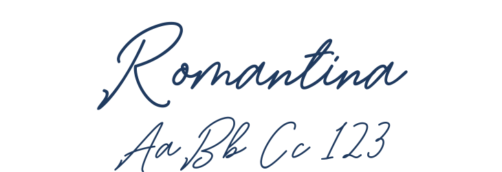 Romantina Font Preview