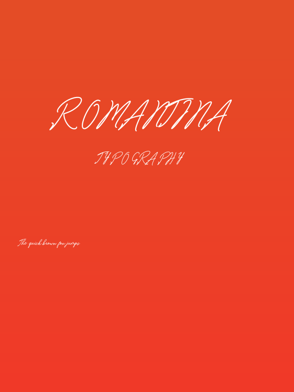 Romantina Poster